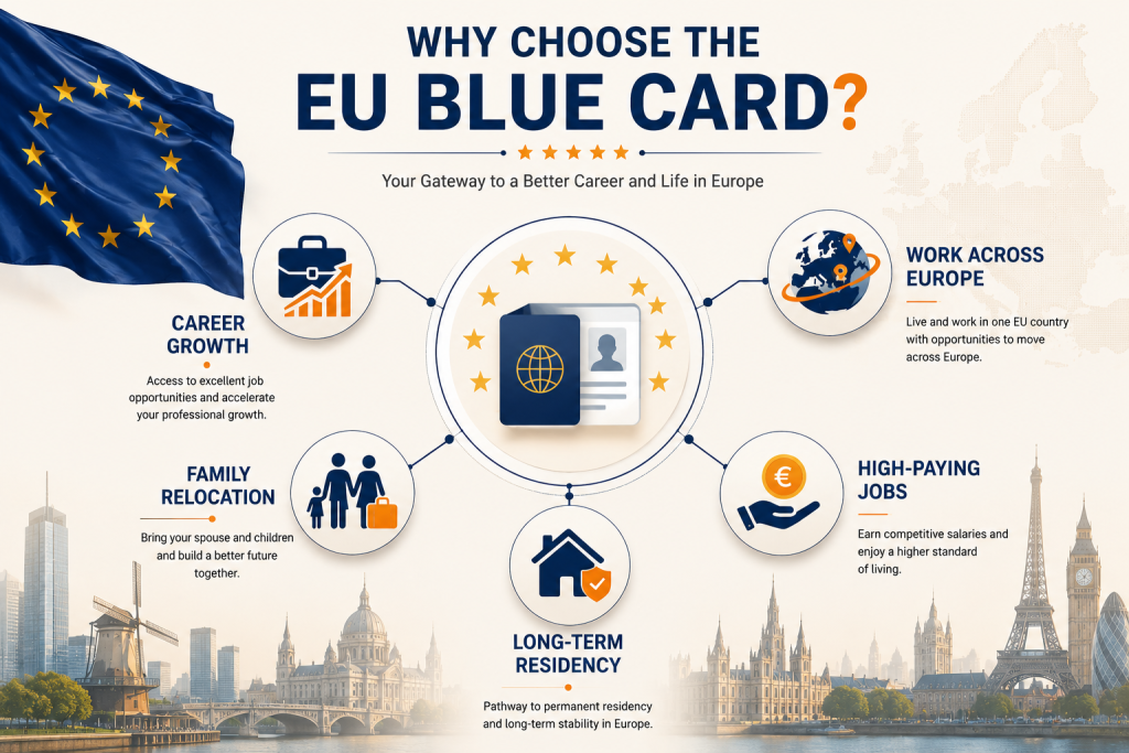 Why choose the EU Blue CARD