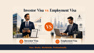 Investor visa vs Employment visa