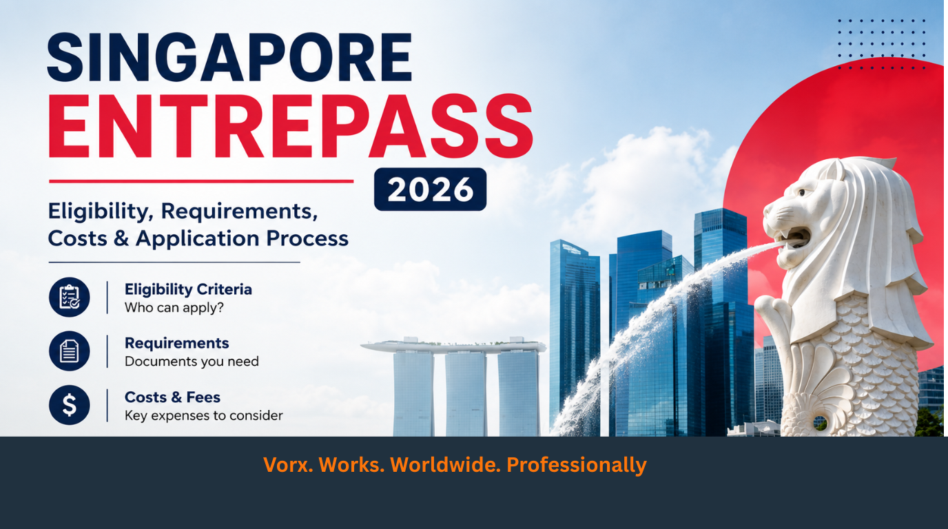 Singapore Entrepass|vorx