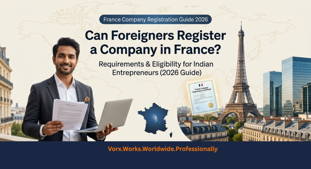 Can Foreigner Register a company in France