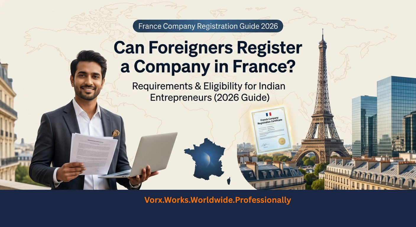 Can Foreigner Register a company in France