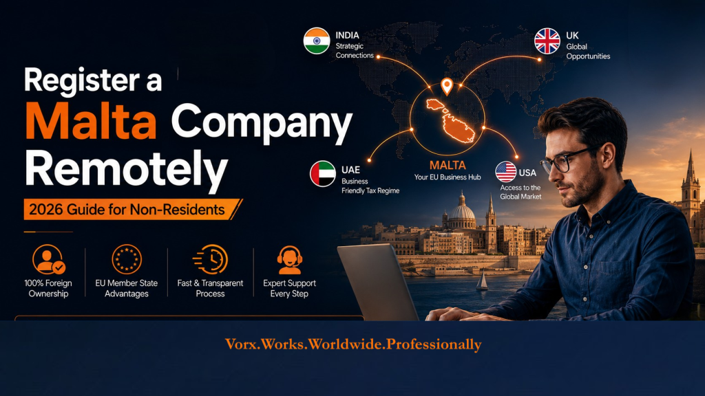 Register a Malta Company in Remotely Guide