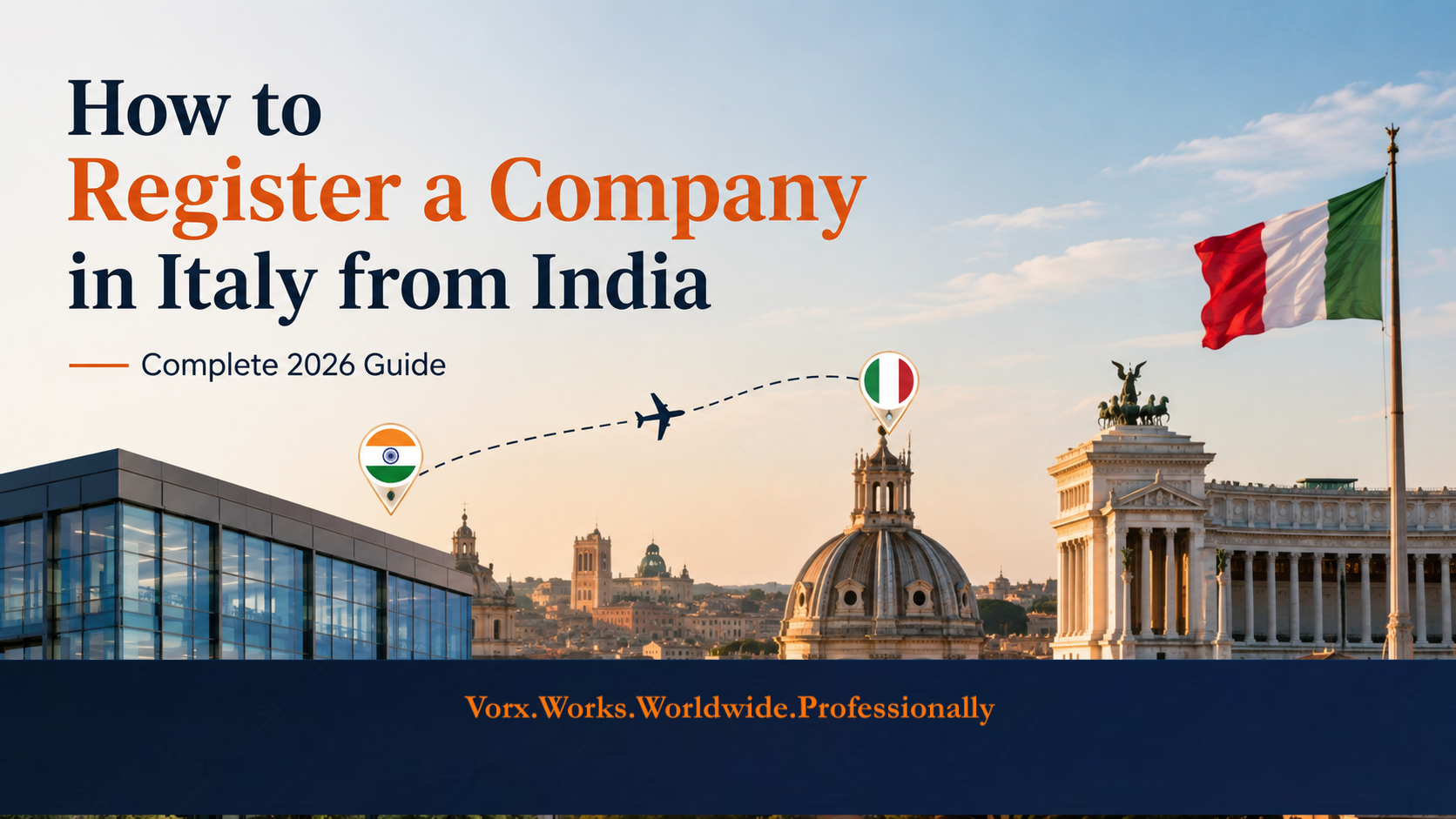 How to Register a company in Italy from India in 2026
