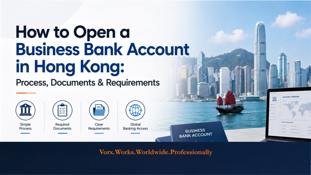 How to Open a Business Bank Account in Hongkong | Vorx Guide