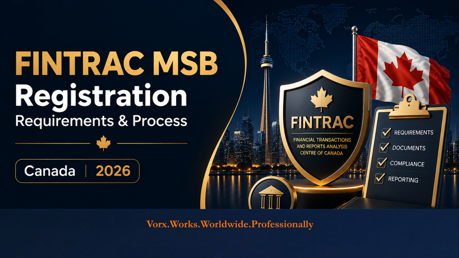 FINTRAC MSB Registration| Vorx
