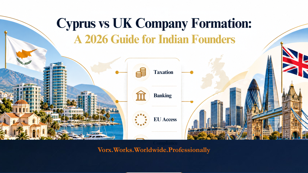 Cyprus vs UK company Formation : A 2026 guide for Indian Founders