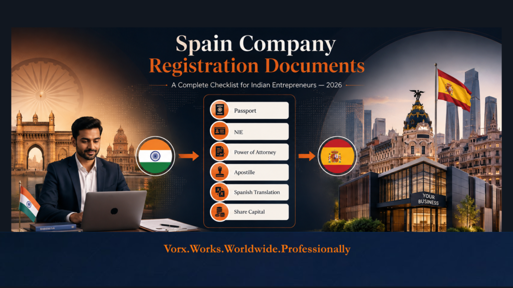 Spain Company Registration Document guide in 2026