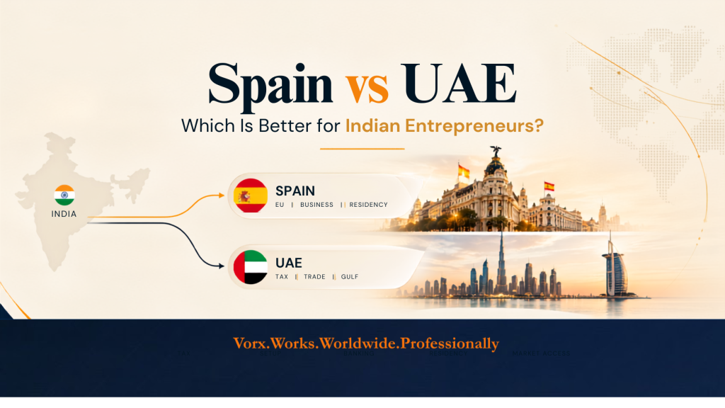 Spain vs UAE: Which is better for indian Entrepreneurs in 2026