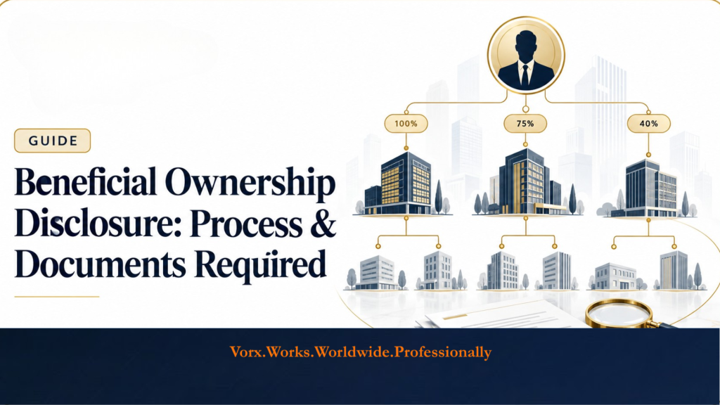 Beneficial Ownership Disclosure: Process & Documents Required