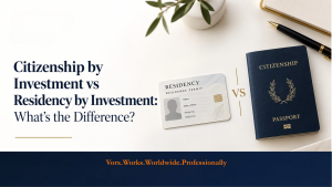 Citizenship vs Residency by Investment: Key Differences