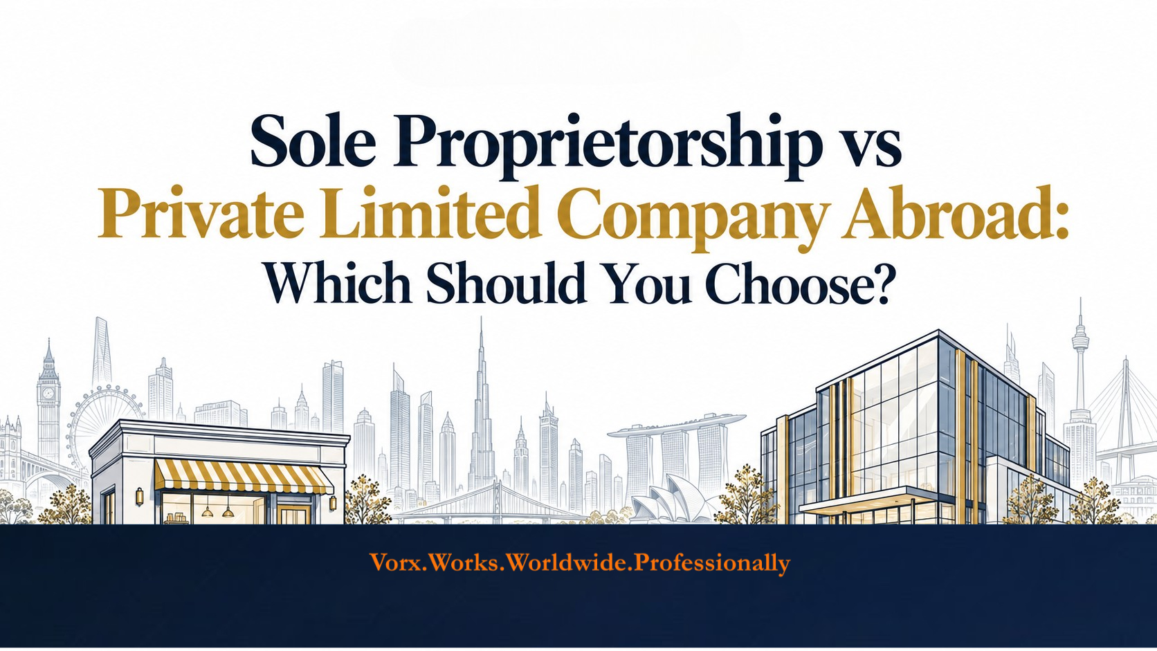Sole Proprietorship vs Private Limited Company Abroad: Which to Choose?