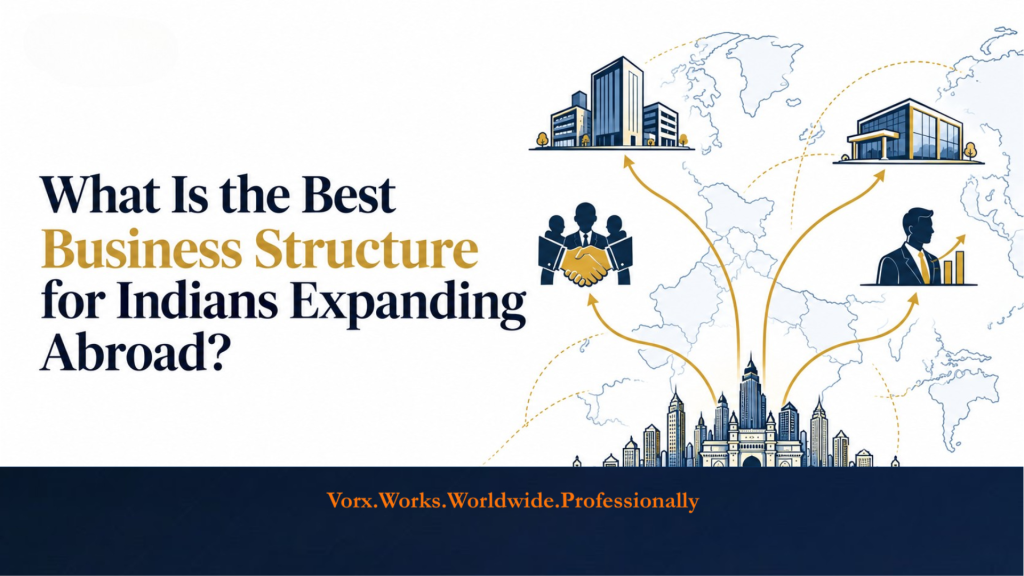 Best Business Structure for Indians Expanding Abroad | Vorx