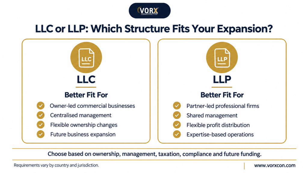 LLC vs LLP: Which Is Better for Foreign Expansion?