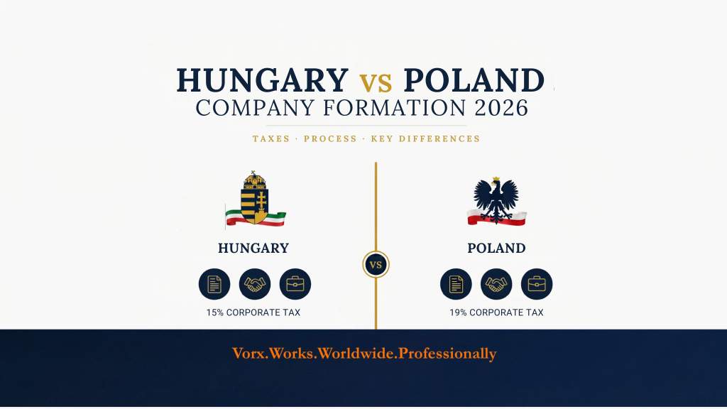 Hungary vs Poland Company formation 2026