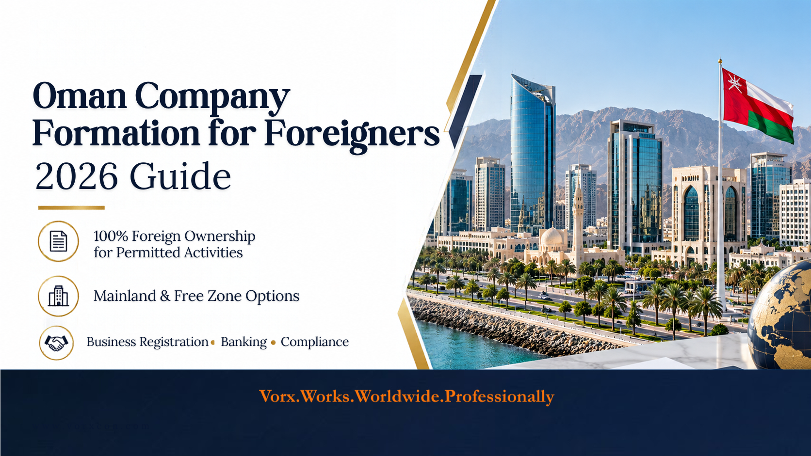 Oman Company Formation for Foreigners in 2026 Complete guide