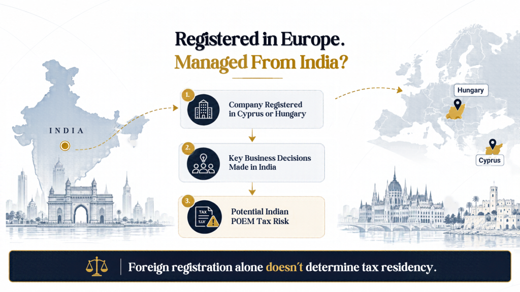 Registered in Europe Manages From India in 2026 image