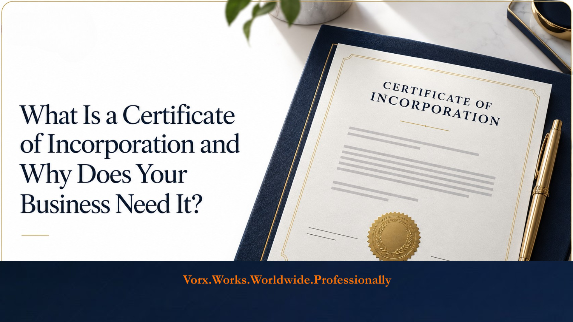 Certificate of Incorporation: What It Is & Why You Need It