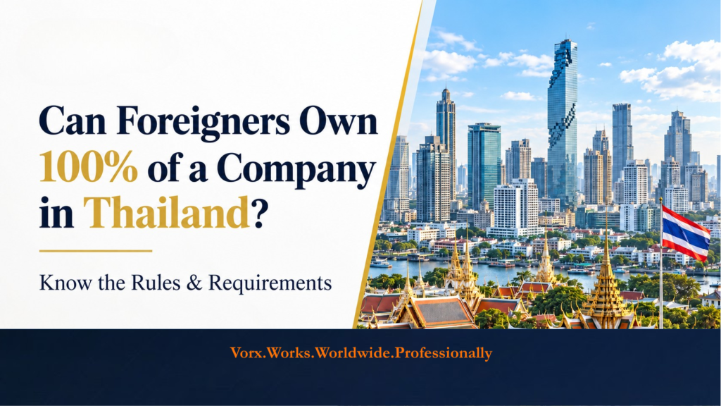 Can Foreigners Own 100% of a Company in Thailand?