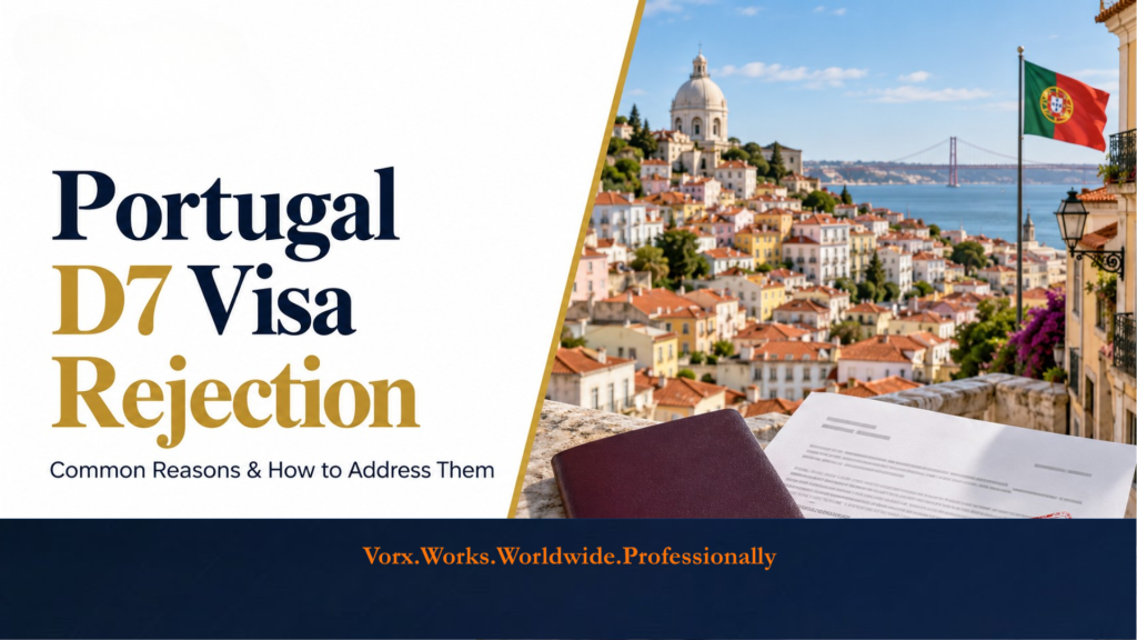 Portugal D7 Visa Rejection: Reasons and How to Fix Them